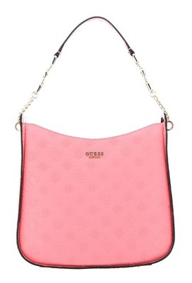 GUESS Galeria Hobo Schultertasche Tasche Pink pink Neu