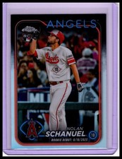 2024 Topps Update #US193 Nolan Schanuel Rainbow Foil