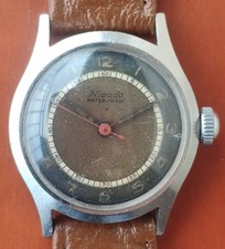 Reloj Hombre Nivada Tre Tacche Vintage Esfera Tres Tonos Cuerda Manual 29mm