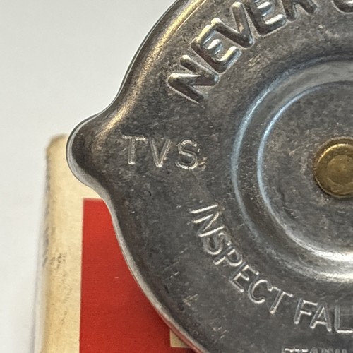 GM RC-1 Radiator Pressure Cap 7 # Vintage NOS Stainless Corvette 850795 Delco - Picture 3 of 5