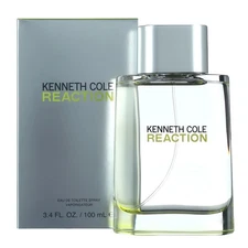 Reaction by Kenneth Cole EDT Spray for Men 3.4 oz New In Box