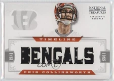 2012 National Treasures Timeline Materials Team Nickname /49 Cris Collinsworth