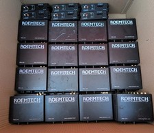 Roemtech Plenum PMA-245 4-16 Ohm 45 room Audio Mixer/Amplifier Lot Of 10