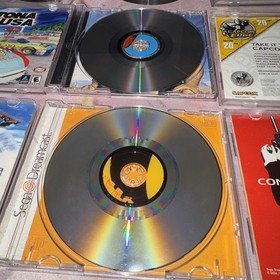 5X VINTAGE RARE SEGA DREAMCAST GAME LOT CAPCOM POWER STONE CRAZY TAXI+ 18WHEELER