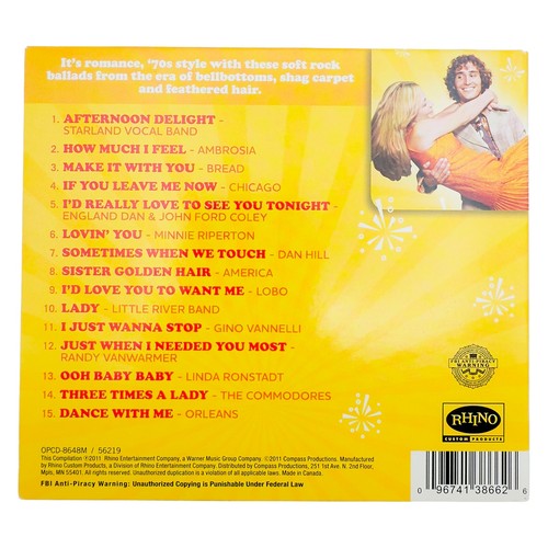Afternoon Delight 70er Romance CD Sammlung Starland Ambrosia Amerika Ronstadt - Bild 2 von 5