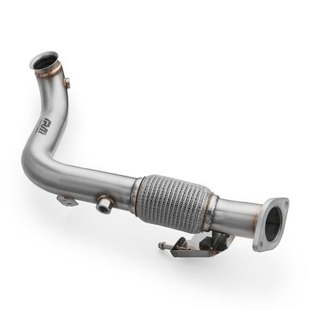 Downpipe Inox RM Motors Ford S-Max 2.2L en acier poli premium