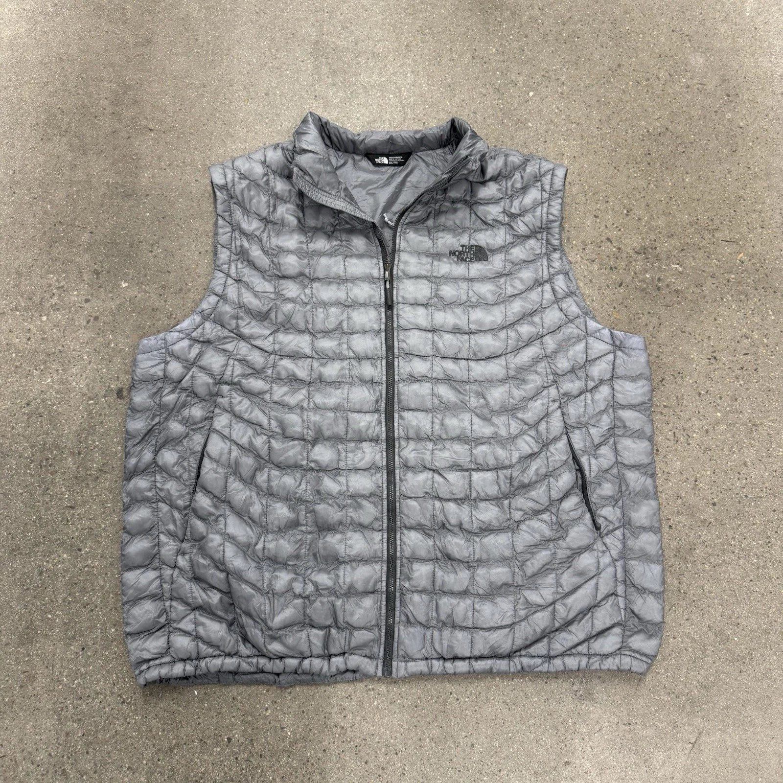 The North Face Vest Men's Thermoball Insulated Comfort Quilted Trek 2XL