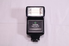 Sunpak Auto 144D Thyristor Shoe Mount Flash Tested Working Vintage Camera Flash
