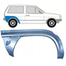 Für Volkswagen Polo 86C 81-84 3 Tür Radlauf Reparaturblech Kotflügel / Rechts
