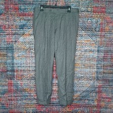 Hugo Boss mens gray 100 Wool cuffed pleated dress pants 34x29 EUC