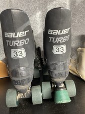 Original Vintage Bauer Turbo 33 Roller Skates