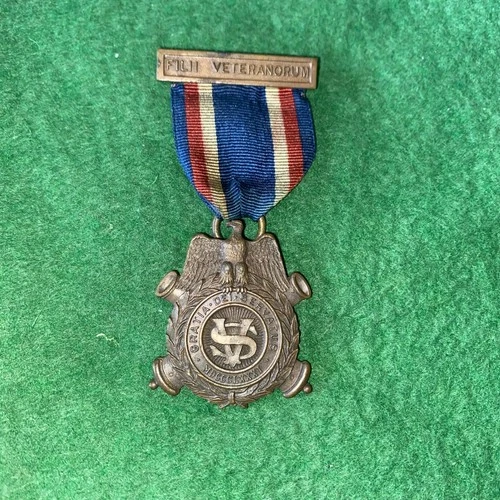 Sons Of Union Veterans of the Civil War Bronze Medal 1881 Filii Veteranorum XxxI