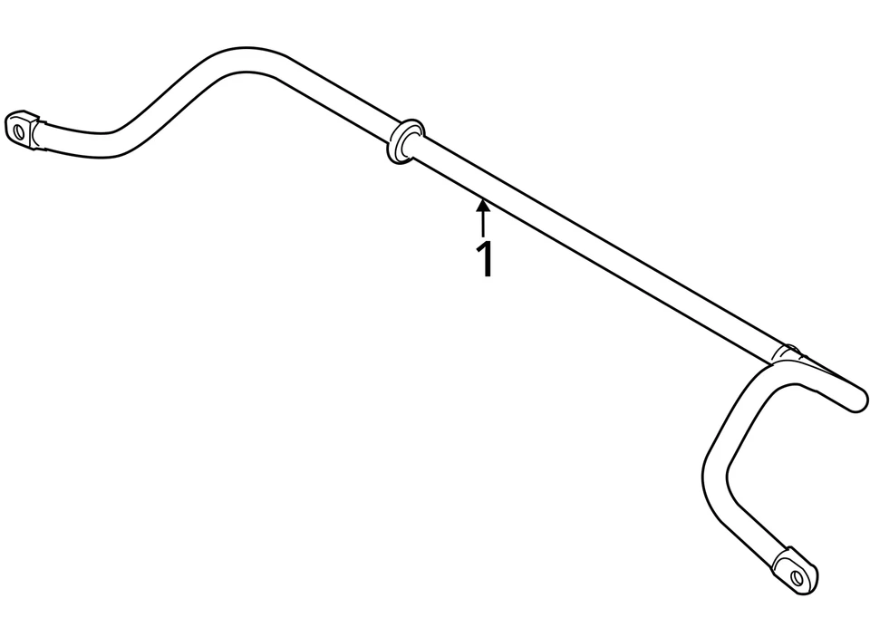 Stabilizer Bar Front Convertible 22.5mm Diameter Fits 07-15 MINI COOPER 2656800 - Image 4 of 4