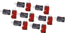 Micro Limit Switch V-15-1C25  SPDT Momentary Snap Button AC 250V 15A New 15 Pack