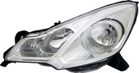 Scheinwerfer Links FüR Citroen DS DS3 C3 II 2009- Halogen H1 H7 Weiß LWR Motor