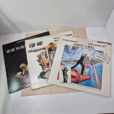 James Bond 3  Vinyl Records iconic sounds of the 80's
