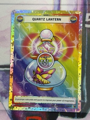 Cryptid Camp TCG - Visions of Mothman QUARTZ LANTERN 011 Reverse Holo NM