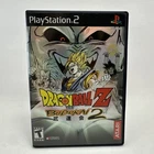 Dragon Ball Z Budokai 2 Sony PlayStation 2 PS2 Complete W Manual CIB Black Lable