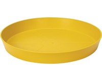 Blumentopf Untersetzer Elho Loft Urban Kunststoff Ø 21 Cm H 3 Cm Ocker