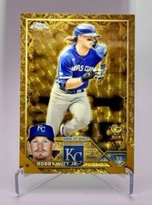 BOBBY WITT JR. 2023 Topps Gilded Chrome Superfractor # 1/1 ⚾️