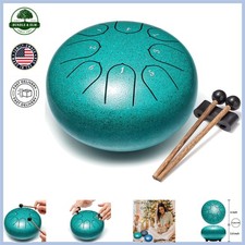 Ethereal Sound 6 Inch Tongue Drum, 8 Notes, Perfect Gift for Music Enthusiasts