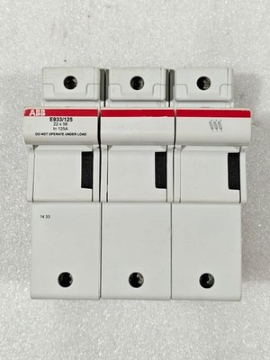 ABB FUSE HOLDER 125AMP 690V FREE FAST SHIPPING
