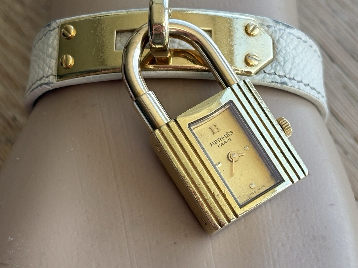 Hermes Kelly Gold Plated Watch Vintage Watch Serviced 