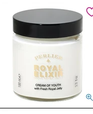 Perlier Royal Elixir Cream Of Youth With Fresh Royal Jelly Large 3.3 Fl Oz NEW!