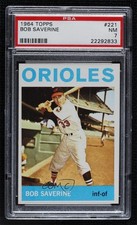 1964 Topps Bob Saverine #221 PSA 7 2d2