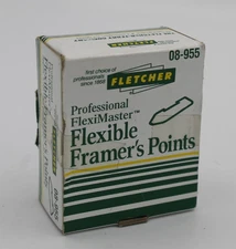 Fletcher 08-955 Flexible Stacked Framers Point For FlexiMaster 07-700 - 3700/box