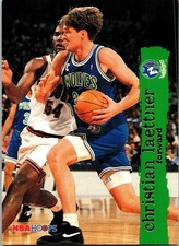  1995 Christian Laettner 32 Wolves 97 NBA Properties Basketball Trading Card