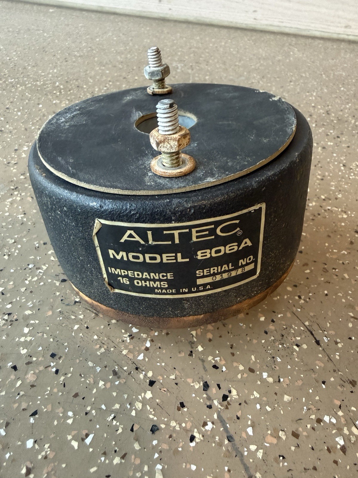 Altec lansing-807-8a vintage audio equipment - eBay listing photo 2