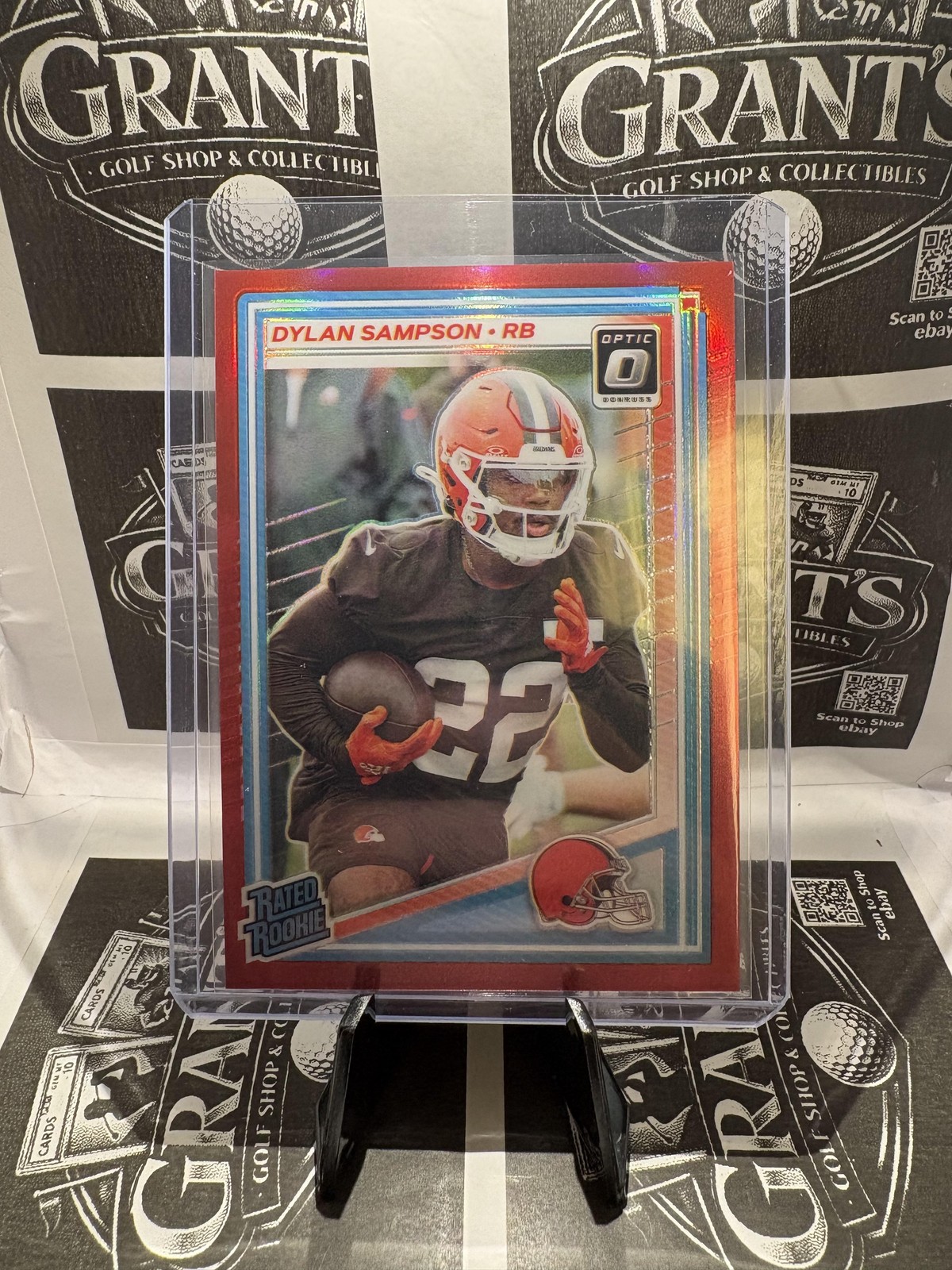 2025 Donruss Optic #238 Dylan Sampson Red #/149