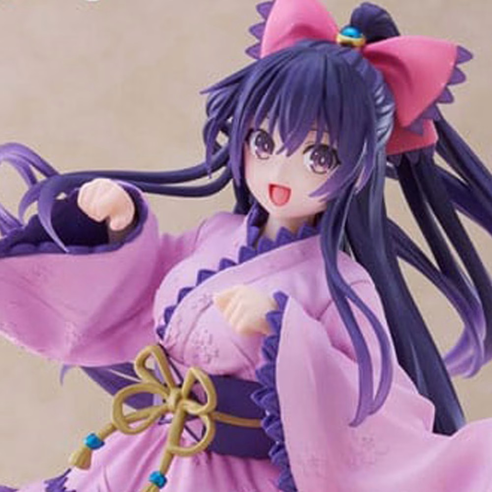Figurine Tohka Yatogami Coreful Gothic Date A Live IV de collection en PVC haut de gamme