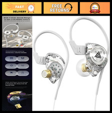 3.5mm In-Ear Headphones with Microphone - High-Fidelity Sound, Comfortable, Dura