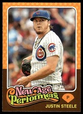 Justin Steele 2024 Topps Heritage #NAP-25 Cubs Insert ? SEE SCAN! FREE SHIPPING
