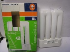 OSRAM DULUX F 18W/840 2G10 Lumilux Cool White 4 Pin Lamp Fluorescent Bulb Tube
