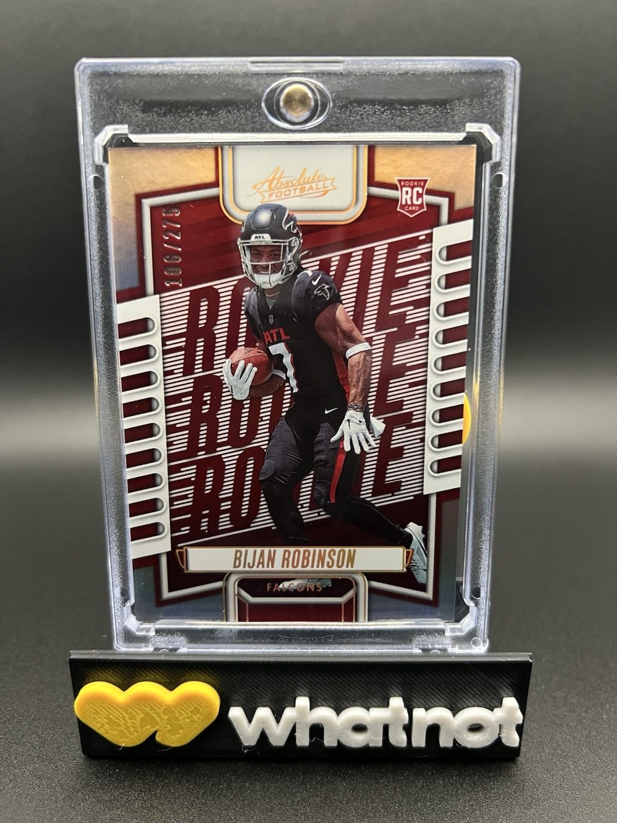 2023 Panini Absolute - Rookies Bijan Robinson #106 Spectrum /275 (RC)