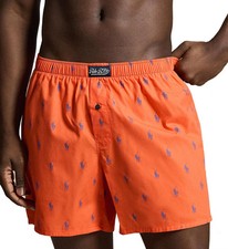 Polo Ralph Lauren R3B2P3 Bear and Pony Woven Boxer Sets - 3 Pack