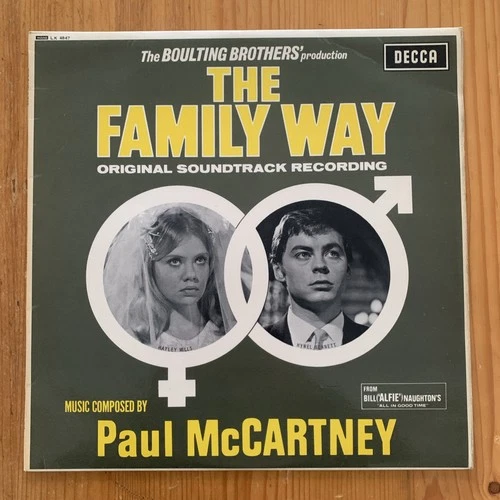 Paul McCartney- The Family Way - Soundtrack (The Beatles) 1967 Vinyl LP  LK 4847