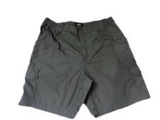 511 Tactical Shorts Men 40 Green Cargo Ripstop Elastic Waist Utility Outdoors