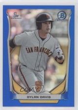 2014 Bowman Draft Chrome Blue Refractor 376/399 Dylan Davis #CDP94 z6b