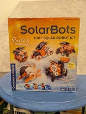Thames And Kosmos Solar Bots 8-in-one Solar Robot Kit Stem Experiment Kit Open