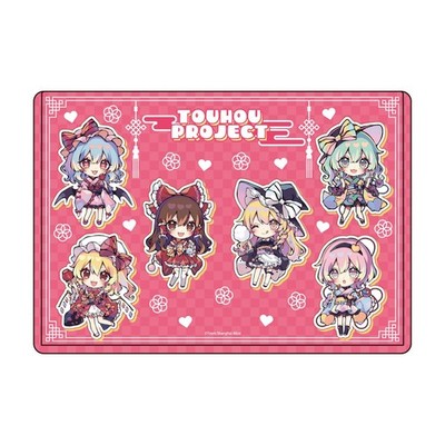 Touhou Project 01 gathering Design Yukata ver. [Mini] Clear Case H222×W158mm