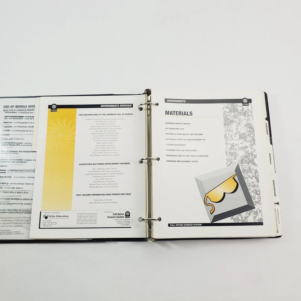 Foss Environments Teacher Guide Full Option Science System 2000 - Image 4 of 4