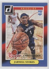 2014-15 Panini Donruss The Rookies Press Proof Gold 2/10 Jarnell Stokes #25 03rx