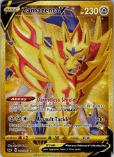 Zamazenta V (Secret) SWSH01: Sword & Shield Base Set 212/202 Holo NM on eBay