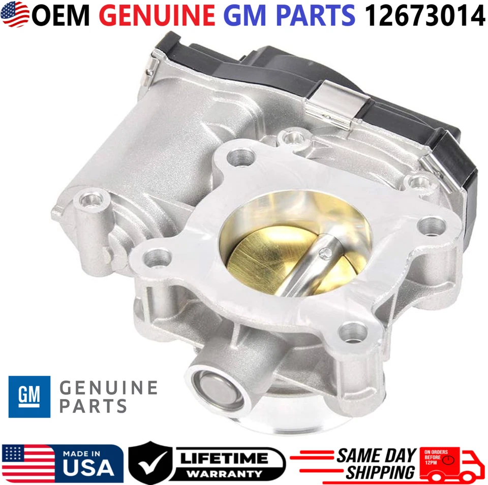 Carrocería de acelerador GM GENUINA OEM para Chevrolet Spark 2016-2022 1,4 L I4, 12673014 Foto 2 de 4