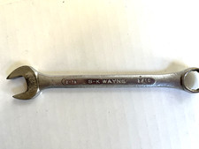 Vintage S-K Wayne USA Tools C-18 Combination Wrench 12 Point 9/16 Made In USA