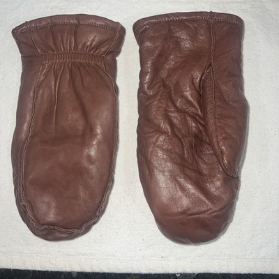 Lambskin Leather Mittens Women  Outdoor  Gloves  # 3